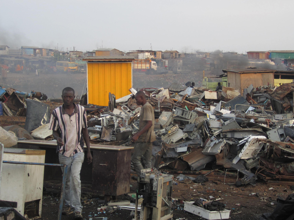 Stop global e waste dumping